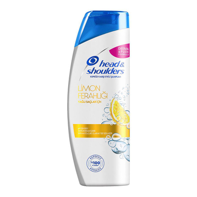 شامپو مو هد اند شولدرز (Head & shoulders) مدل LIMON FERAHLIGI حجم 400 میلی‌لیتر