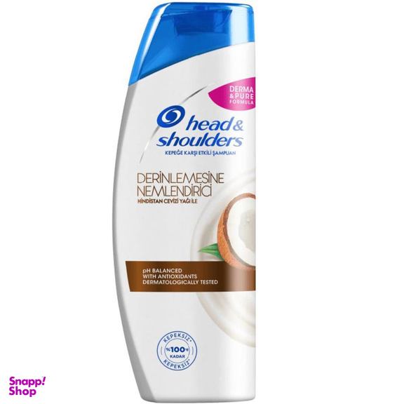 شامپو مو هد اند شولدرز (Head & shoulders) مدل نارگیل حجم 400 میلی‌لیتر