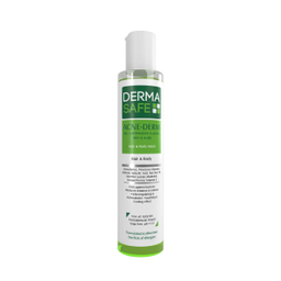 شامپو مو و بدن درماسیف (Dermasafe) مدل آکنه درم حجم 200 میلی‌لیتر