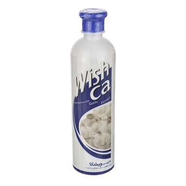 شامپو مو ویشکا (Wishca) مدل Garlic حجم 600 میلی‌لیتر