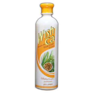 شامپو مو ویشکا مدل Rice Bran حجم 600 میلی لیتر