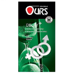 کاندوم اورز (Ours) مدل Delay Plus بسته 12 عددی