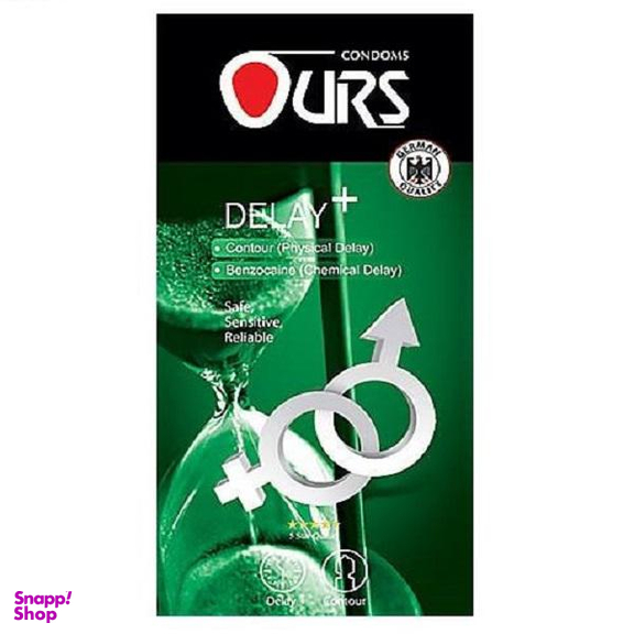 کاندوم اورز (Ours) مدل Delay Plus بسته 12 عددی