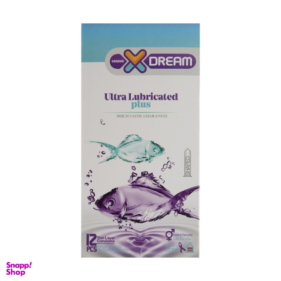 کاندوم ایکس دریم مدل Ultra Lubricated بسته 12 عددی