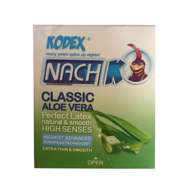 کاندوم تاخیری ناچ کدکس (Nach Kodex) کدNarges 124 بسته 3 عددی