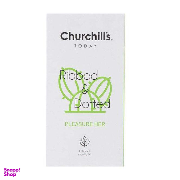 کاندوم چرچیلز (Churchill's) مدل PLEASURE HER بسته 12 عددی