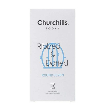 کاندوم چرچیلز (Churchill's) مدل ROUND SEVEN بسته 12 عددی