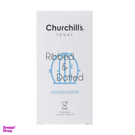 کاندوم چرچیلز (Churchill's) مدل ROUND SEVEN بسته 12 عددی