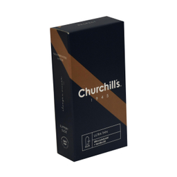 کاندوم چرچیلز (Churchill's) مدل Ultra Thin Lubricant 1945 بسته 12 عددی