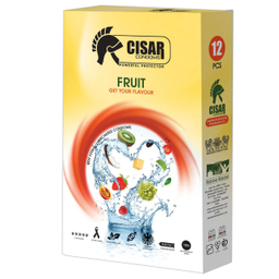 کاندوم سزار (Cisar) مدل Fruit بسته 12 عددی