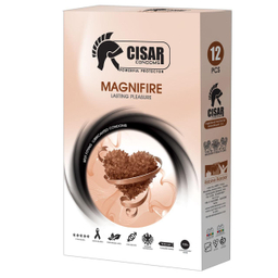 کاندوم سزار (Cisar) مدل Magnifier بسته 12 عددی