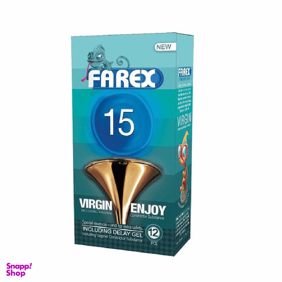 کاندوم فارکس (Farex) مدل Virgin Enjoy 15 بسته 12 عددی