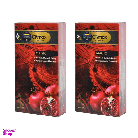 کاندوم کلایمکس (Climax) مدل Magic 7 بسته 2 عددی