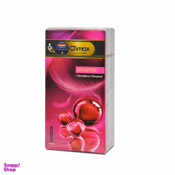 کاندوم کلایمکس (Climax) مدل Sensitive 3 بسته 12 عددی