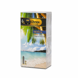 کاندوم کلایمکس (Climax) مدل Tropical 11بسته 12 عددی