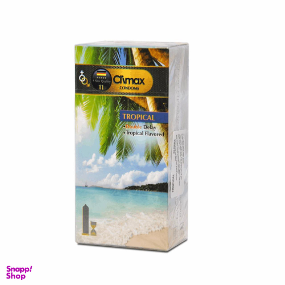 کاندوم کلایمکس (Climax) مدل Tropical 11بسته 12 عددی