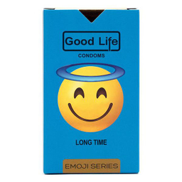 کاندوم گودلایف (Good life) سری ایموجی مدل Long Time بسته 6 عددی
