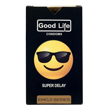 کاندوم گودلایف (Good life) سری ایموجی مدل Super Delay بسته 6 عددی