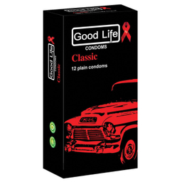 کاندوم گودلایف (Good life) مدل کلاسیک classic بسته 12 عددی