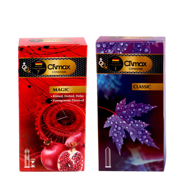 کاندوم مدل classic کلایمکس (Climax) بسته 12 عددی به همراه کاندوم مدل magic بسته 12 عددی