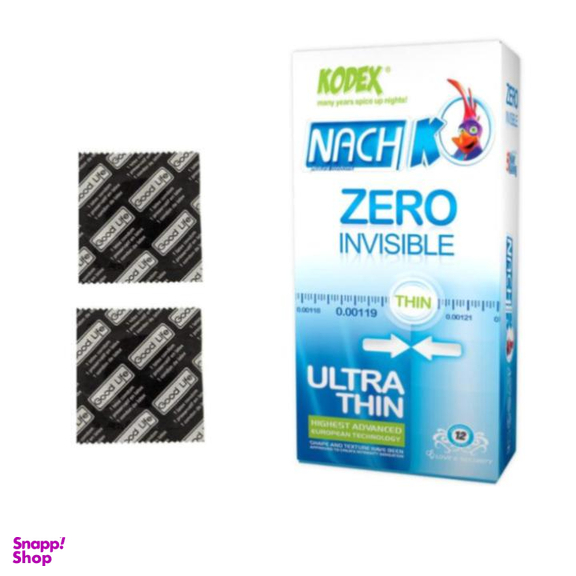 کاندوم مدل Super Delay گودلایف (Good life) بسته 2 عددی به همراه کاندوم مدل Zero ناچ کدکس (Nach Kodex) بسته 10 عددی