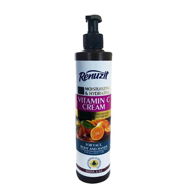 کرم آبرسان رینوزیت (Renuzit) مدل vitamin C حجم 500 میلی‌لیتر