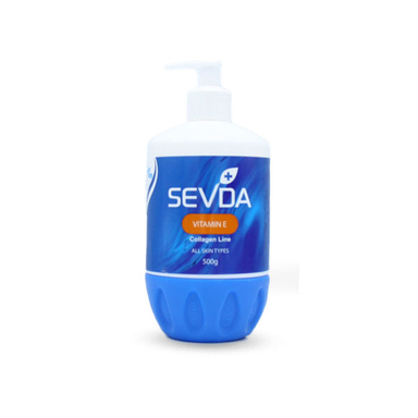 کرم آبرسان سودا (Sevda) مدل VITAMIN E وزن 500 گرم