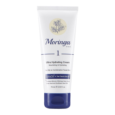کرم آبرسان مورینگا امو (Moringa emo) مدل 01 حجم 75 میلی‌لیتر