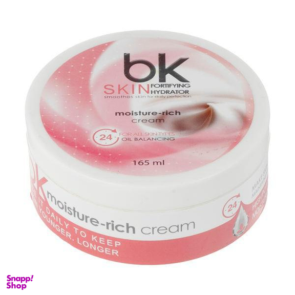کرم آبرسان و مرطوب کننده بی کی (Bk) مدل چنل چنس حجم 165 میلی‌لیتر