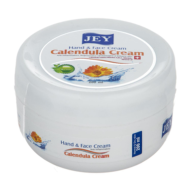 کرم دست و صورت جی (jey) مدل Calendula حجم 200 میلی‌لیتر