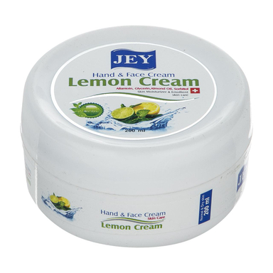 کرم دست و صورت جی (jey) مدل Lemon حجم 200 میلی‌لیتر