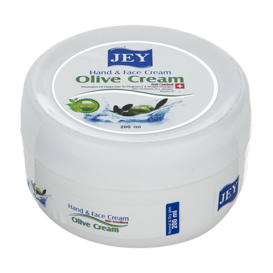 کرم دست و صورت جی (jey) مدل Olive حجم 200 میلی‌لیتر