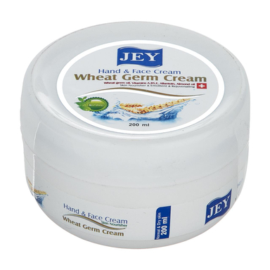 کرم دست و صورت جی (jey) مدل wheat Germ حجم 200 میلی‌لیتر