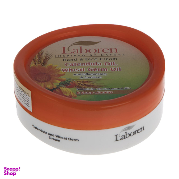 کرم دست و صورت لابورن (Laboren) مدل Calendula حجم 150 میلی‌لیتر