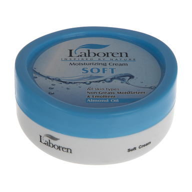 کرم دست و صورت لابورن (Laboren) مدل Soft حجم 150 میلی‌لیتر