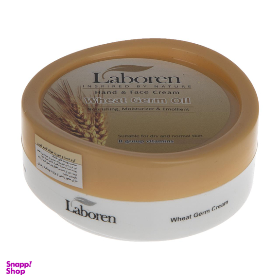 کرم دست و صورت لابورن (Laboren) مدل Wheat Germ حجم 150 میلی‌لیتر