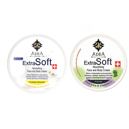 کرم مرطوب کننده آدرا (Adra) مدل Aloe Vera حجم 200 میلی‌ لیتر + کرم مرطوب کننده آدرا مدل Chamomile حجم 200 میلی لیتر