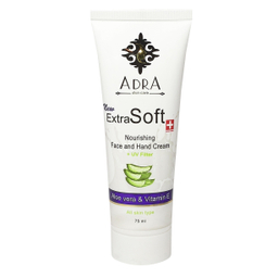کرم مرطوب کننده آدرا (Adra) مدل Aloe Vera & Vitamin E حجم 75 میلی‌ لیتر