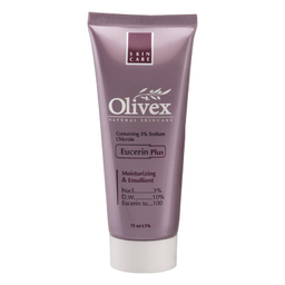 کرم مرطوب کننده الیوکس (Olivex) مدل Eucerin Plus حجم 75 میلی‌ لیتر