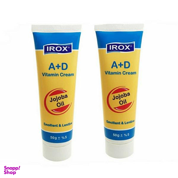 کرم مرطوب کننده ایروکس (Irox) مدل Jojoba AD حجم 50 میلیلیتر بسته 2 عددی