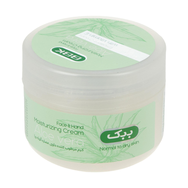 کرم آبرسان ببک (B.B.K) مدل Aloe vera حجم 100 میلی‌ لیتر