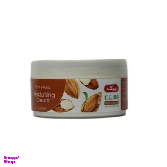 کرم مرطوب کننده ببک (B.B.K) مدل Almond حجم 250 میلی لیتر