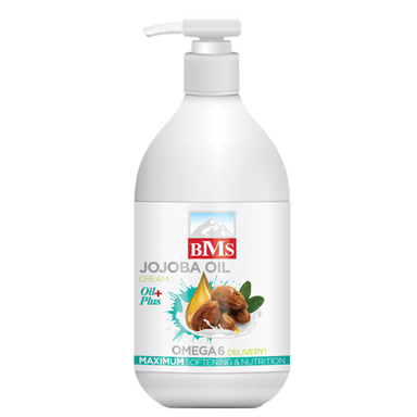 کرم مرطوب کننده بی ام اس (Bms) مدل Jojoba Oil حجم 300 میلی‌لیتر