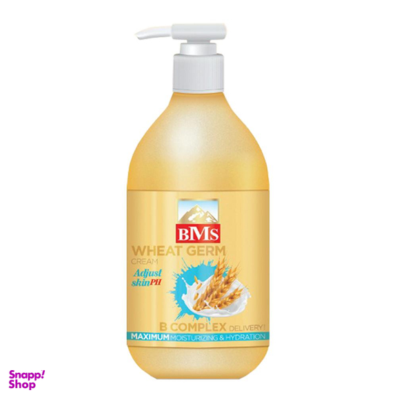 کرم مرطوب کننده بی ام اس (Bms) مدل WHEATGERM حجم 300 میلی‌لیتر