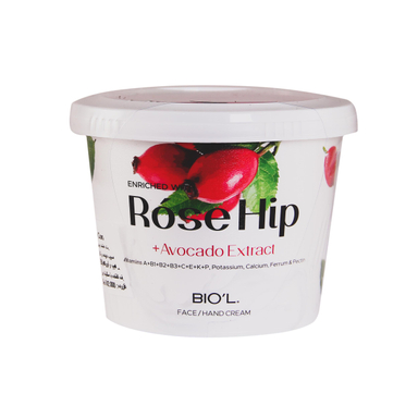 کرم مرطوب کننده دست و صورت بیول (Biol) مدل Rose Hip حجم 250 میلی‌ لیتر