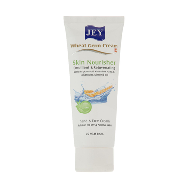 کرم مرطوب کننده جی (jey) مدل Wheat germ حجم 75 میلی‌لیتر