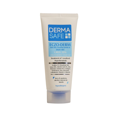 کرم مرطوب کننده درماسیف (Dermasafe) سری Eczo Derm مدل Ultra Keratolytic حجم 40 میلی‌لیتر