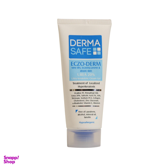 کرم مرطوب کننده درماسیف (Dermasafe) سری Eczo Derm مدل Ultra Keratolytic حجم 40 میلی‌لیتر