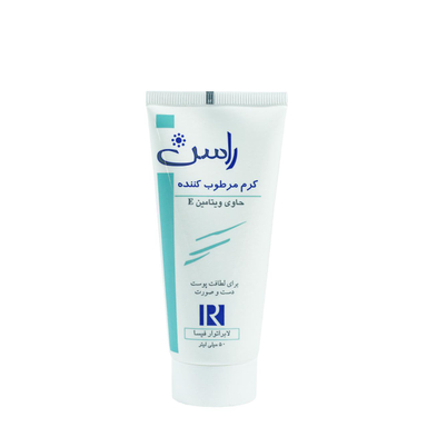 کرم مرطوب کننده دست و صورت راسن (Rassan) مدل Smoother حجم 50 میلی‌لیتر