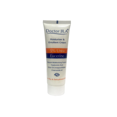 کرم مرطوب کننده دکتر ژیلا (Doctor jila) سری Emolient مدل Eucerin حجم 75 میلی‌لیتر